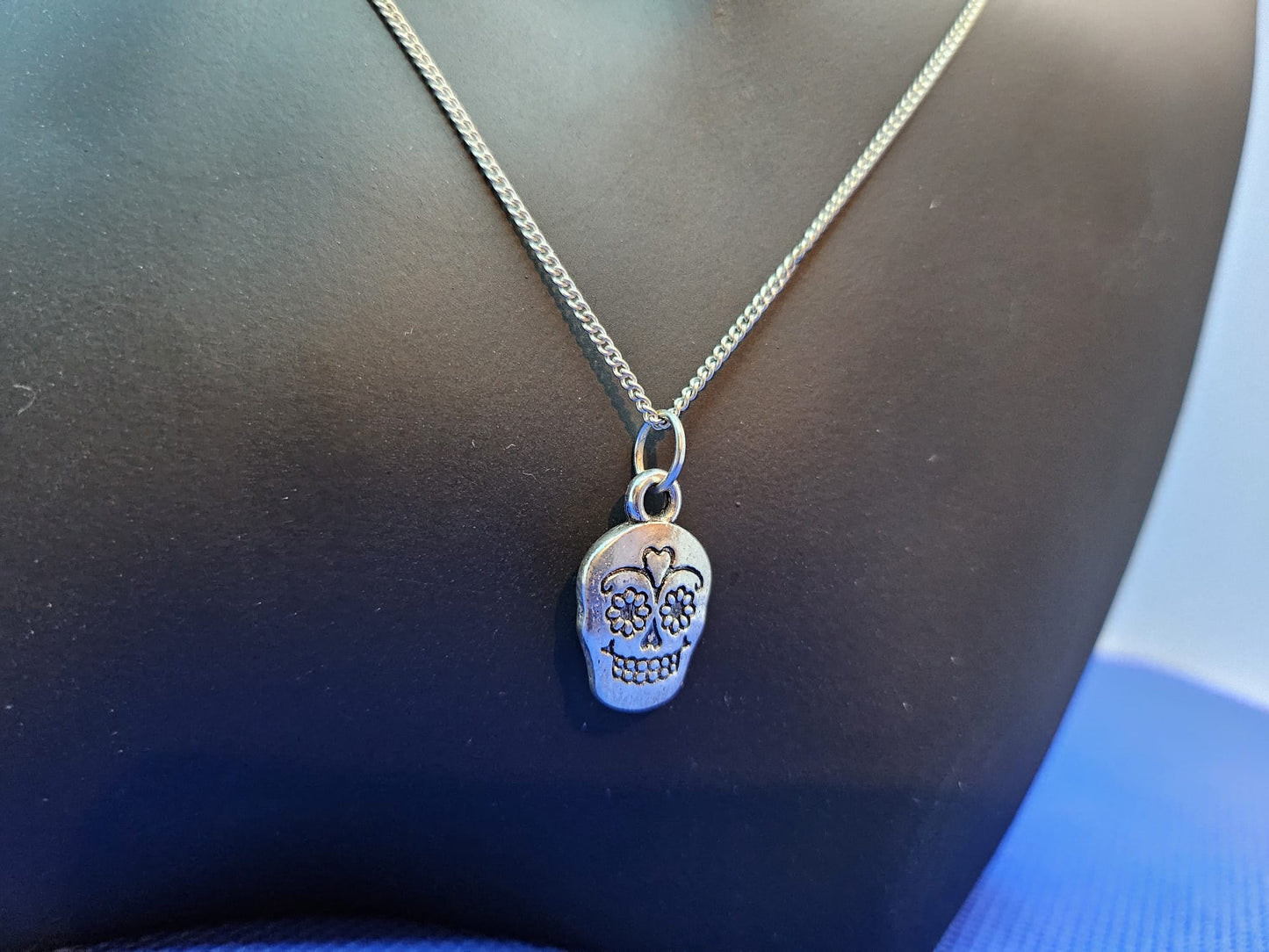 Festive Skull Chain Necklace